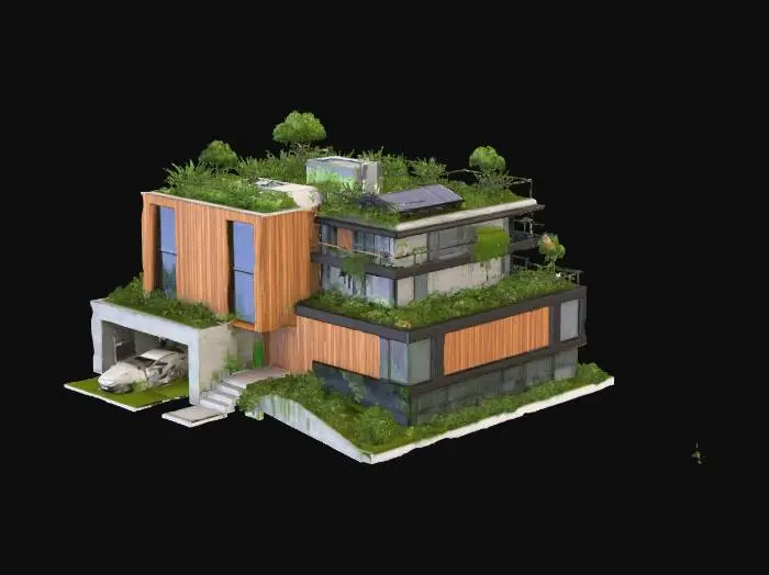 3D model for Eco Urban Oasis