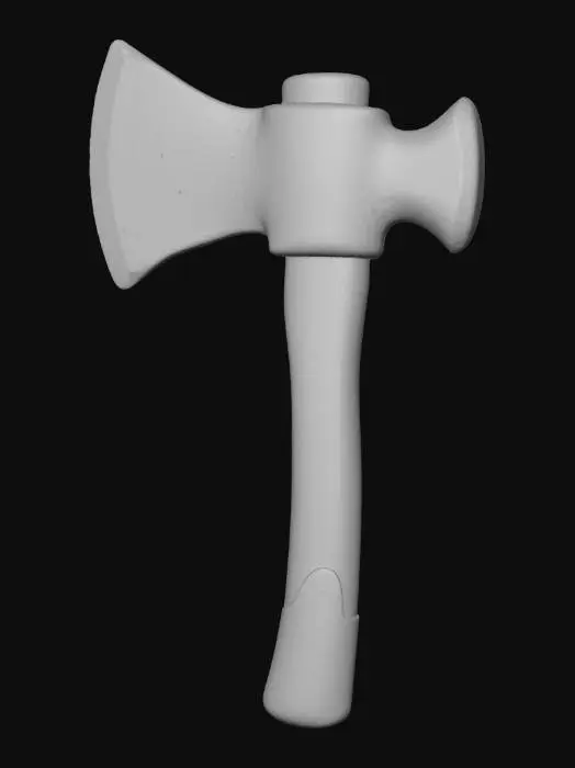 3D model for Hatchet Watercolor