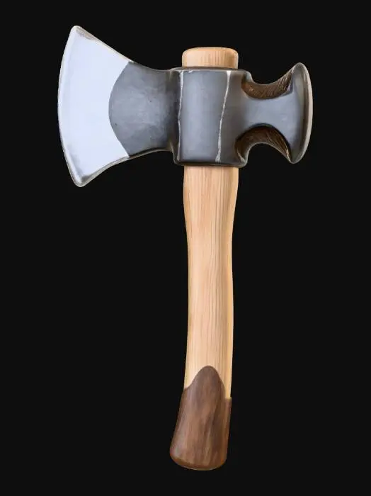 3D model for Hatchet Watercolor