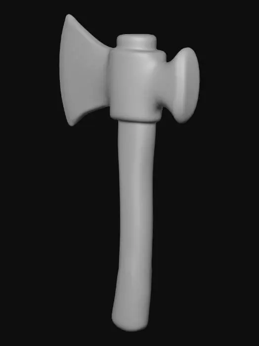 3D model for Hatchet Watercolor