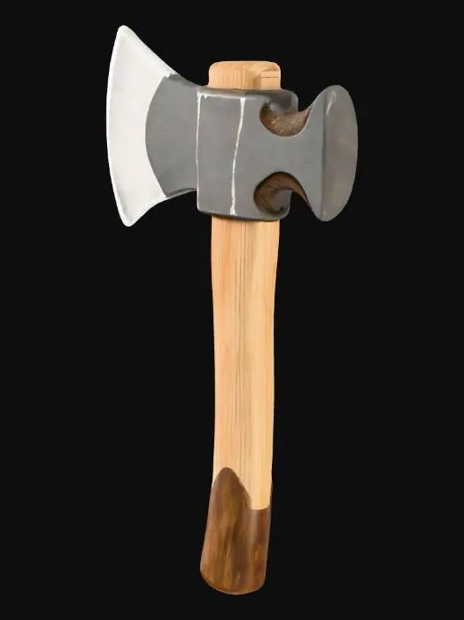 3D model for Hatchet Watercolor