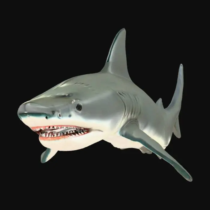 3D model for Radioactive Shark