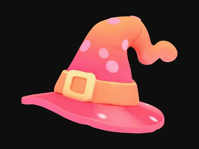 3D model for Wacky Wizard Hat