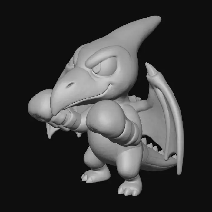 3D model for Purple Boxing Pterosaur