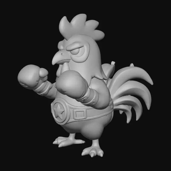 3D model for Champion Rooster