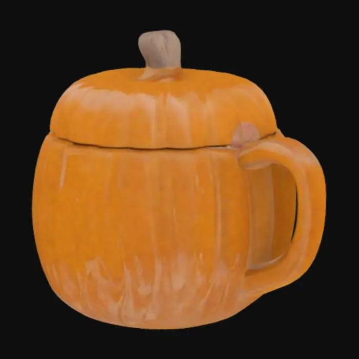 3D model for Pumpkin Mug