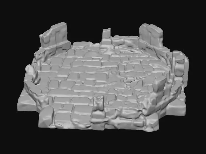 3D model for Enchanted Forest Ruins