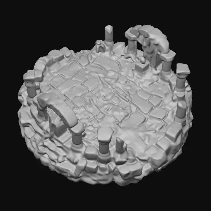 3D model for Ancient Stone Sanctuary