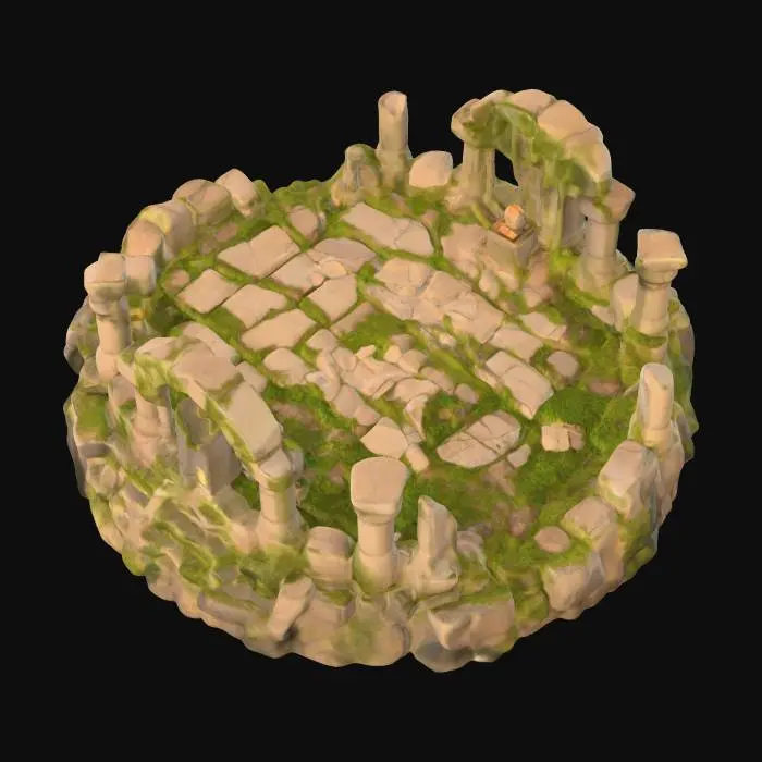 3D model for Ancient Stone Sanctuary