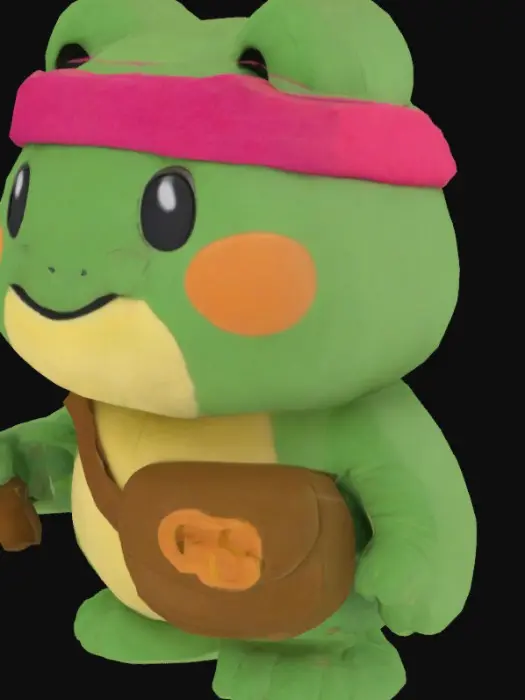 3D model for Frog Adventurer
