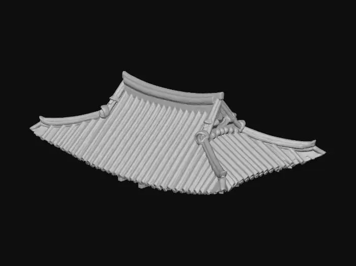 3D model for Floating Pagoda Roof