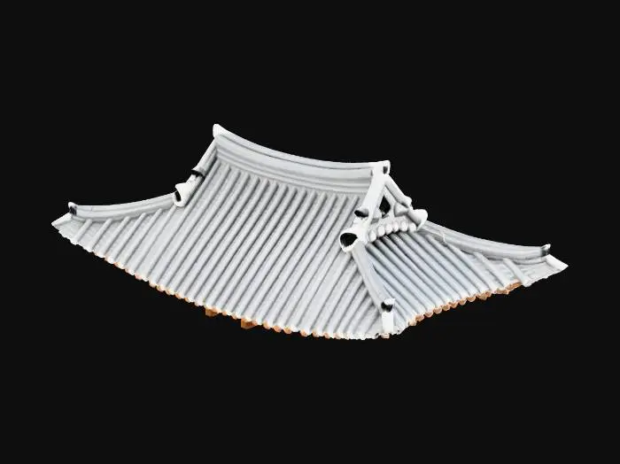 3D model for Floating Pagoda Roof