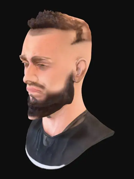 3D model for Confident Expression