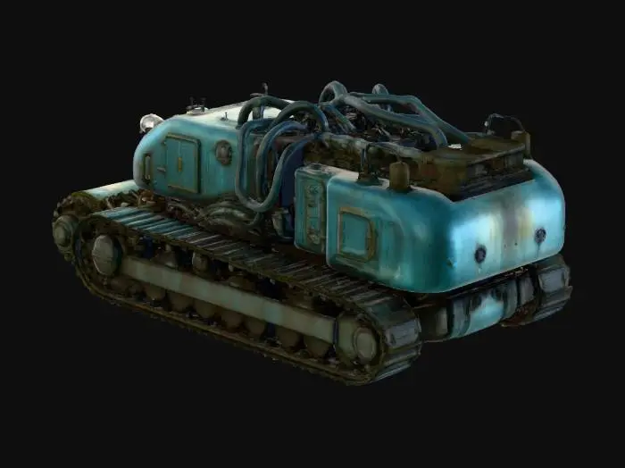 3D model for Underwater Exploration Machine
