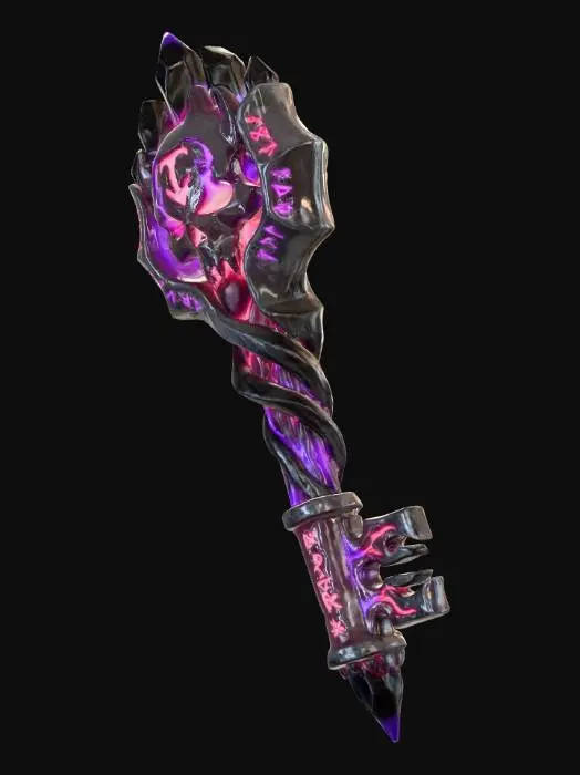 3D model for Mystic Skull Scepter