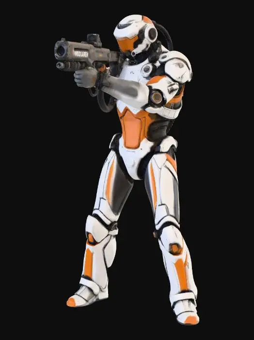 3D model for 机器人1