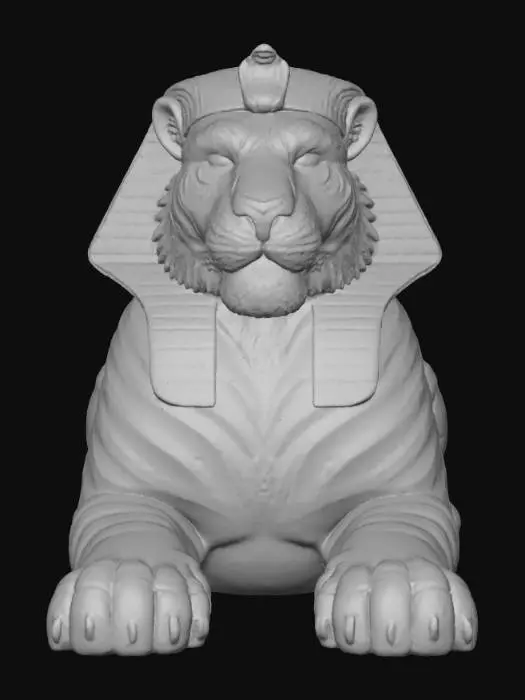 3D model for Pharaoh Tiger