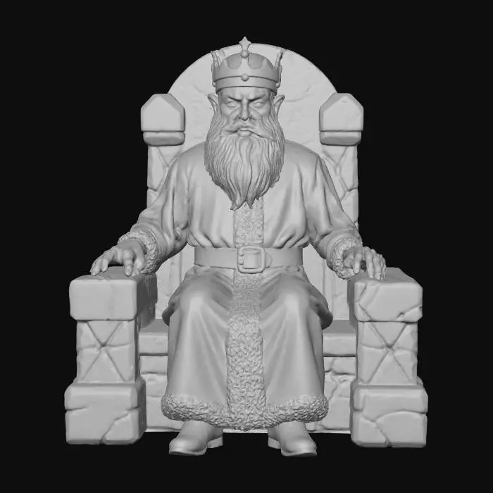 3D model for King of the Elves