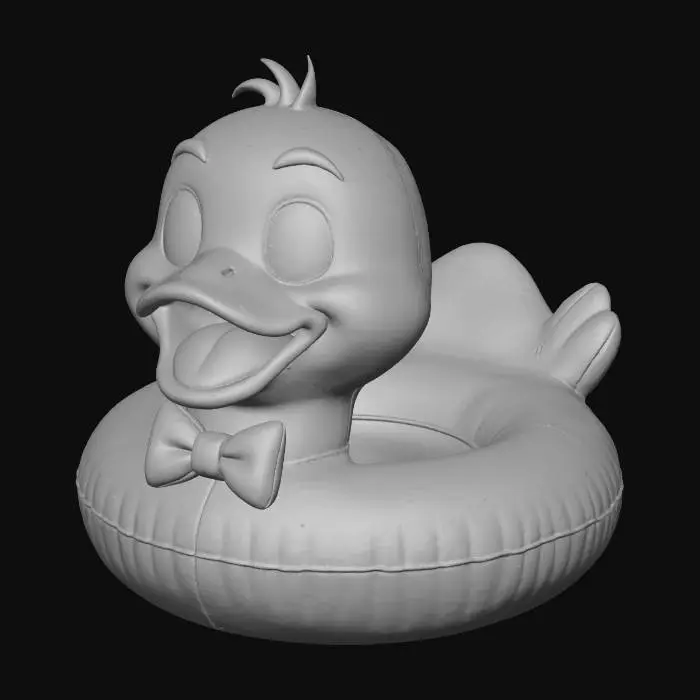 3D model for Dapper Duckling