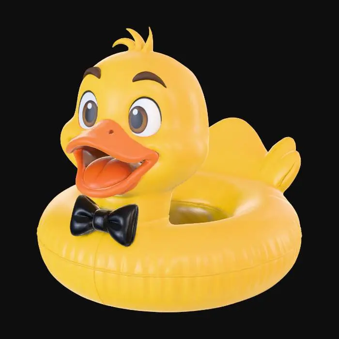 3D model for Dapper Duckling