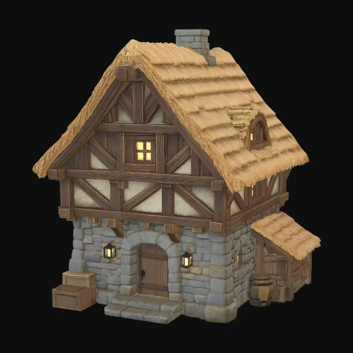 3D model for Emberstone Cottage