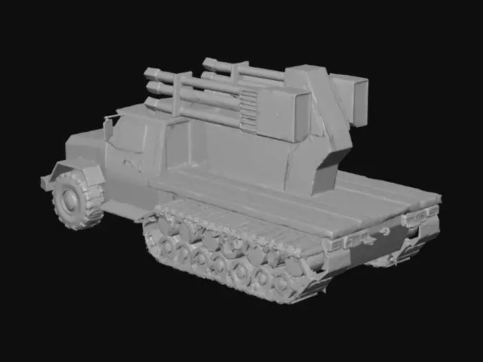 3D model for Zero Hour Quad Cannon
