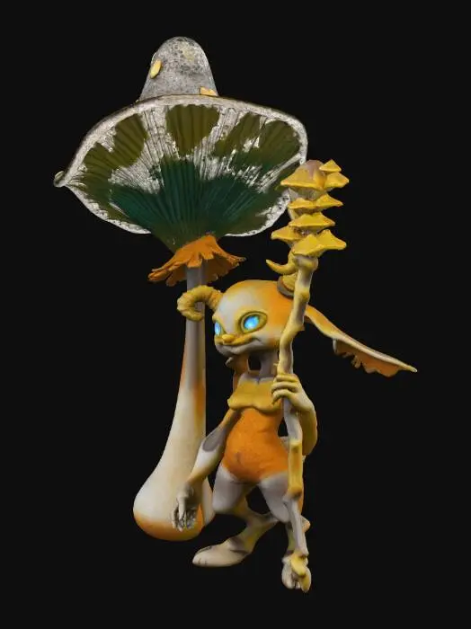 3D model for Mushroom Guardian