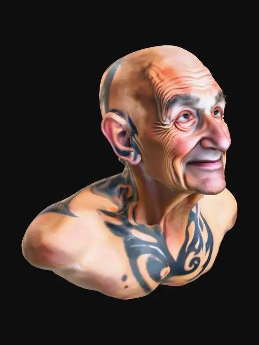 3D model for Timeless Gaze