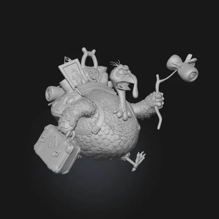 3D model for Great Turkey Escape