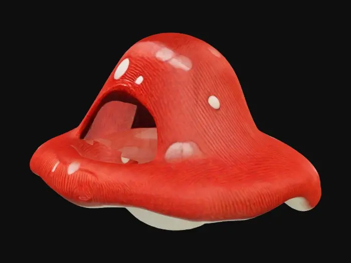 3D model for Mushroom Birdhouse