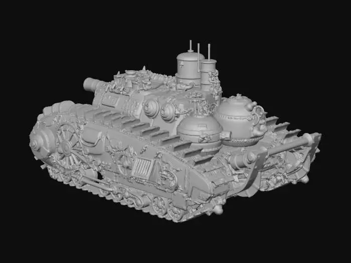 3D model for Steam-Powered Behemoth