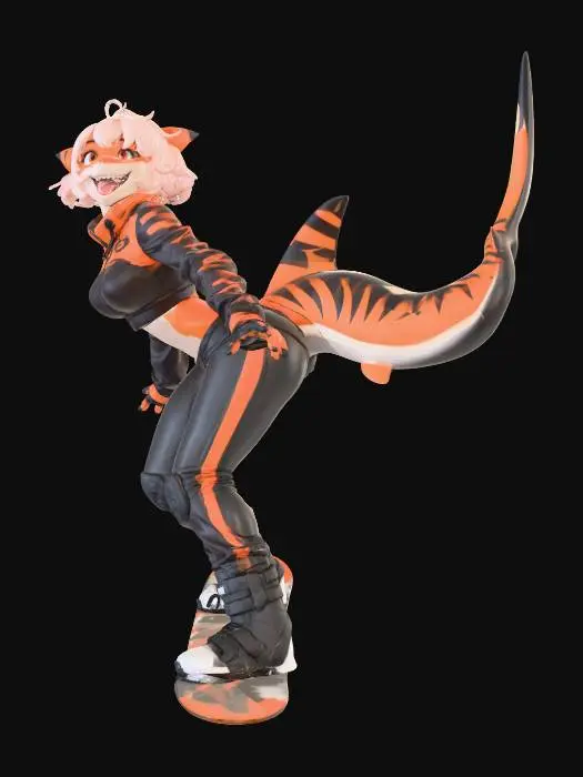 3D model for Snowboard Shark Adventure