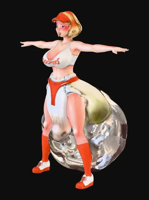 3D model for Waitress Challenge