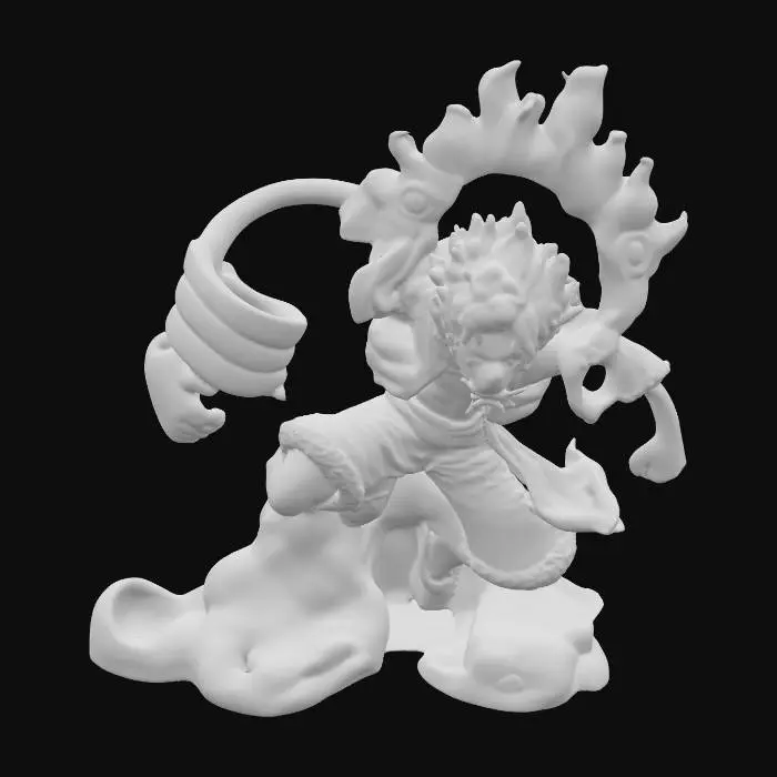 3D model for Warrior of Flames