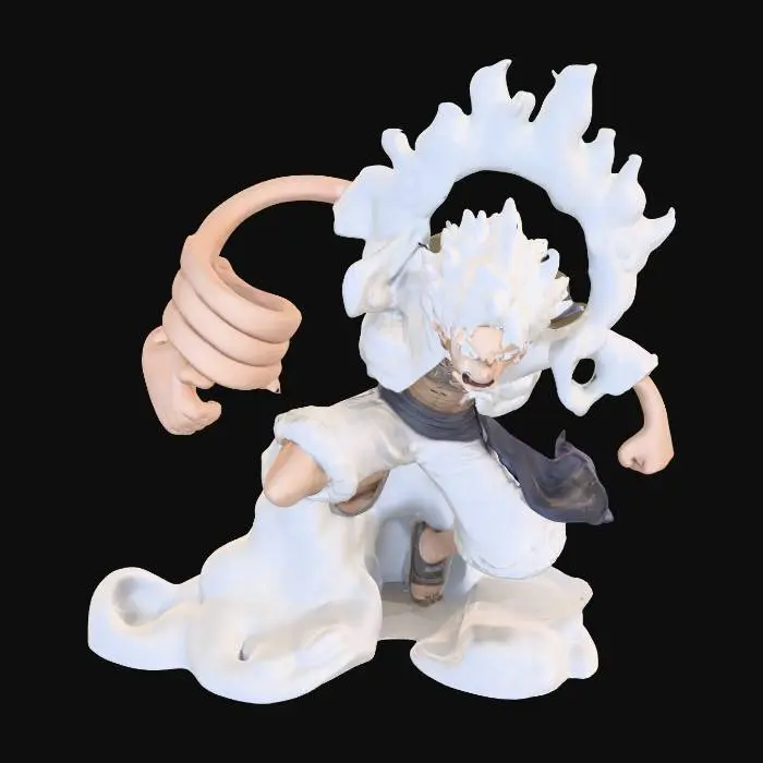 3D model for Warrior of Flames