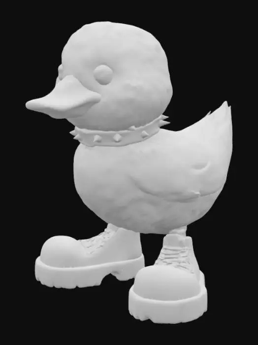 3D model for Punk Duckling