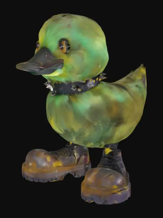 3D model for Punk Duckling