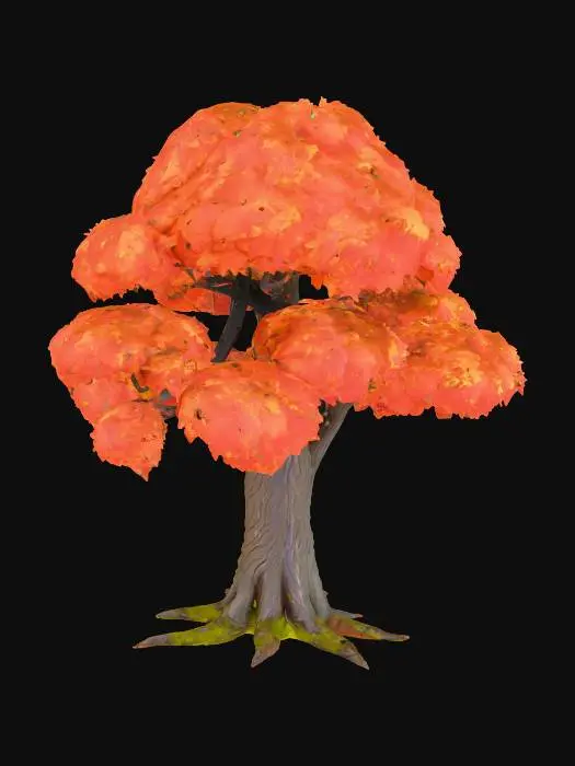3D model for oak+tree+3d+model_2