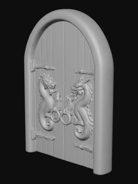 3D model for Dragon's Gate