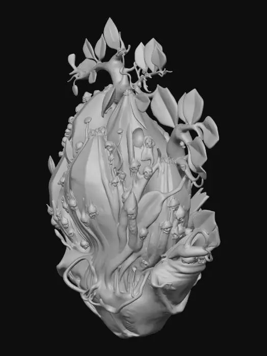 3D model for Crystalline Tree