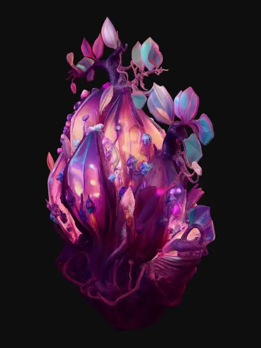 3D model for Crystalline Tree