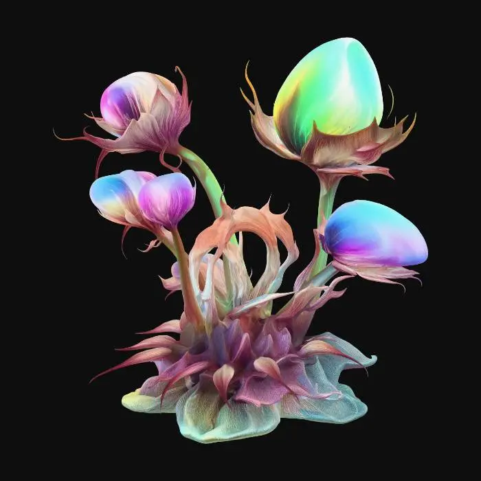 3D model for Prismatic Bloom