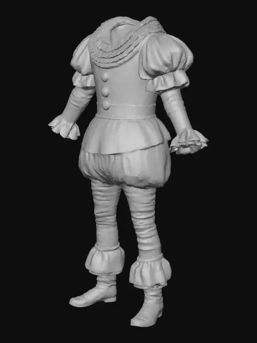 3D model for Clown Costume Display