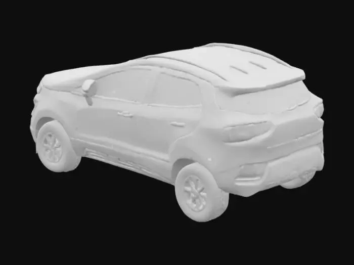 3D model for Ford Ecosport 2021 ROJO