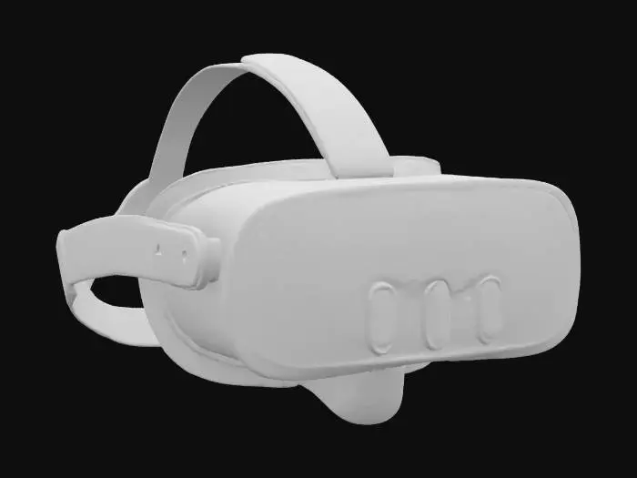 3D model for VR Headset Elegance
