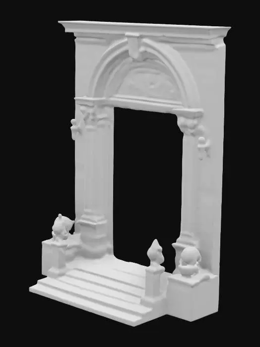 3D model for Ornate Entranceway