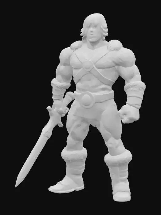 3D model for He-Man
