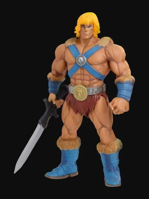 3D model for He-Man