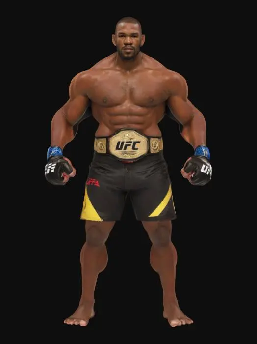 3D model for Jon Jones UFC heavyweight champion