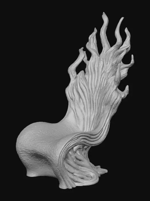 3D model for Flame Throne